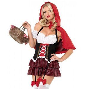 Ravishing Red Riding Hood Adult Costume - Size S/M